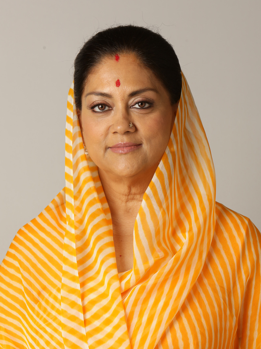 Smt. Vasundhara Raje Hon'ble Chief Minister, Rajasthan
