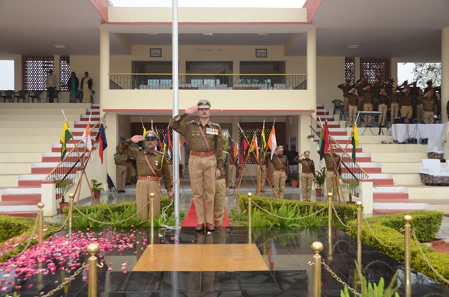 राजस्थान पुलिस अकादमी में समारोहपूर्वक मनाया गणतन्त्र दिवस समारोह
